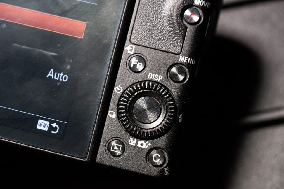 Sony Cyber-Shot RX100 IV Design Rear Controls