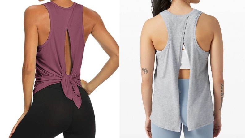 Lululemon All Tied Up Tank vs  Bestisun Tank: Which workout