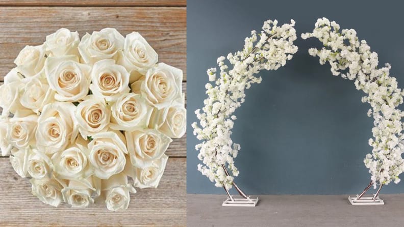 Recreate these spring celebrity weddings on a budget with these perfect pieces.