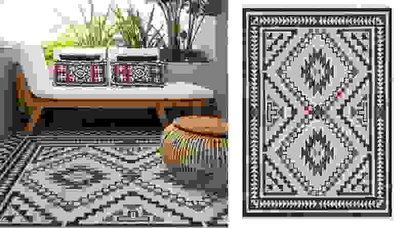 Ruggable rugs are water- and stain-resistant.