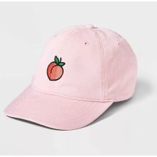 Product image of Mighty Fine Peach Emoji Baseball Hat 