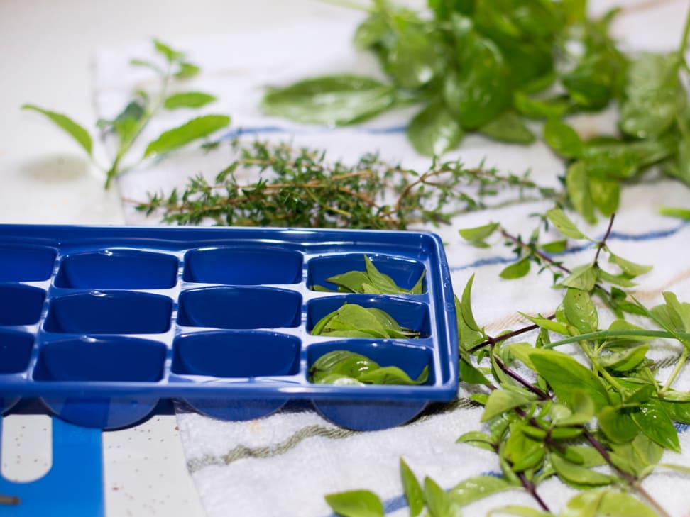 From freezing herbs to making coffee cubes, here are some genius