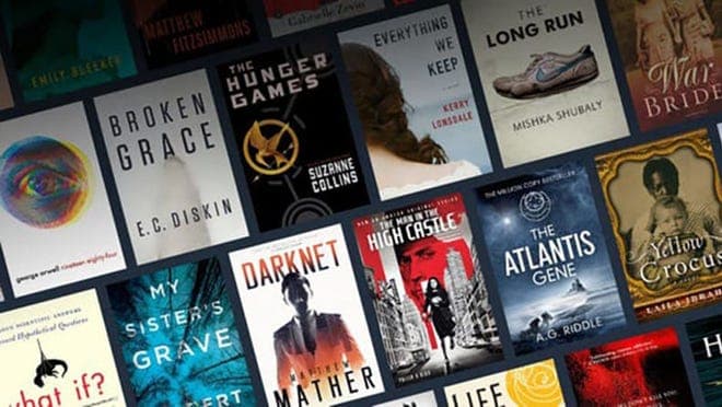 The Kindle interface