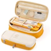 Vintage Durable Canvas Pencil Case Bag Plain Portable - Temu