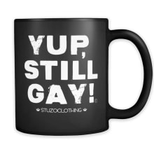 Product image of “Yup, Still Gay” mug