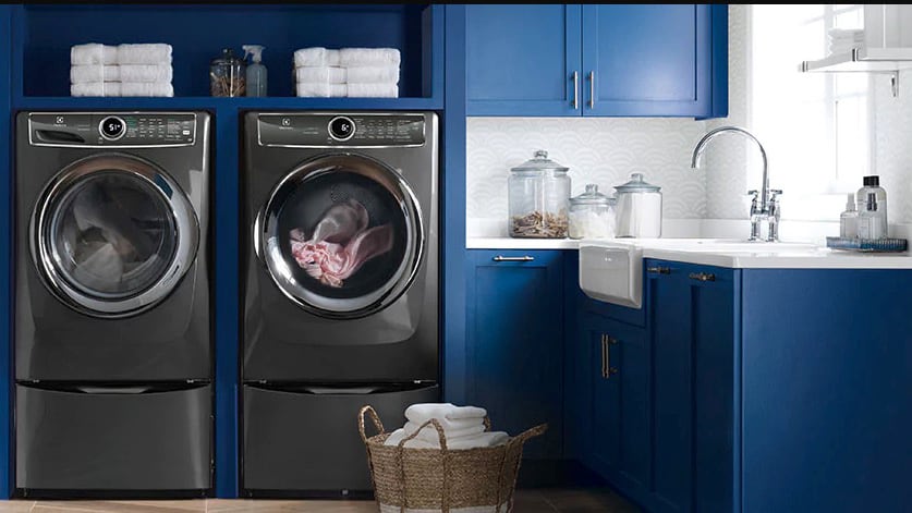 The dryer and its companion washing machine