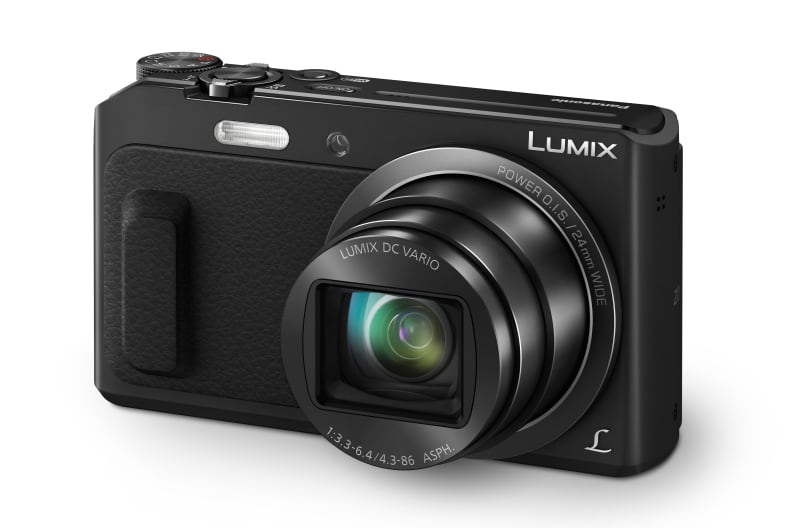 The ZS45 is a travel camera with 20x zoom and a selfie screen.