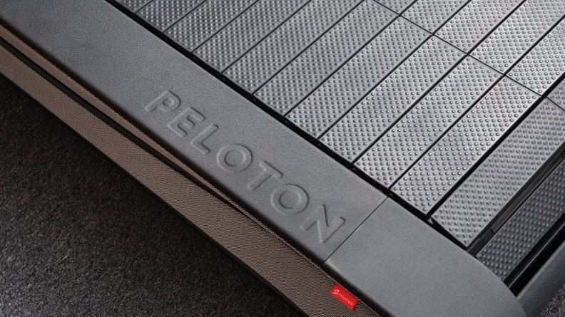 Close up of Peloton Tread+ slats