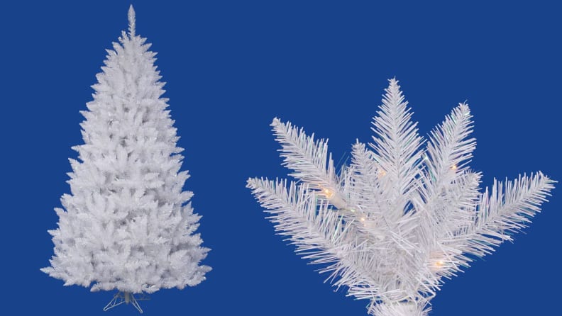 9. Vickerman Sparkle White Spruce Tree