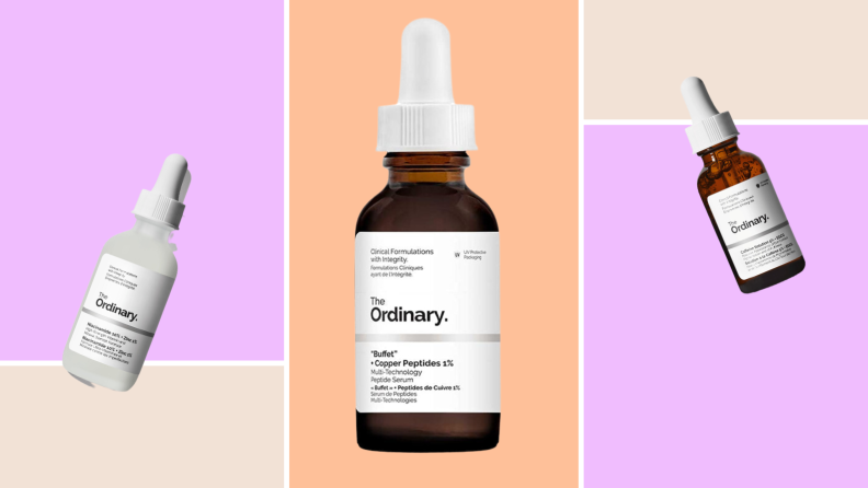 Three serums by The Ordinary