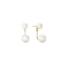 Product image of Bold Pearl Ear Jacket Studs