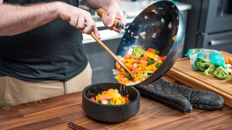 why is my wok smoking