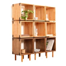 Product image of Fillniture Storage Cube, Wood Bookcase, Record Storage, Shelving Unit