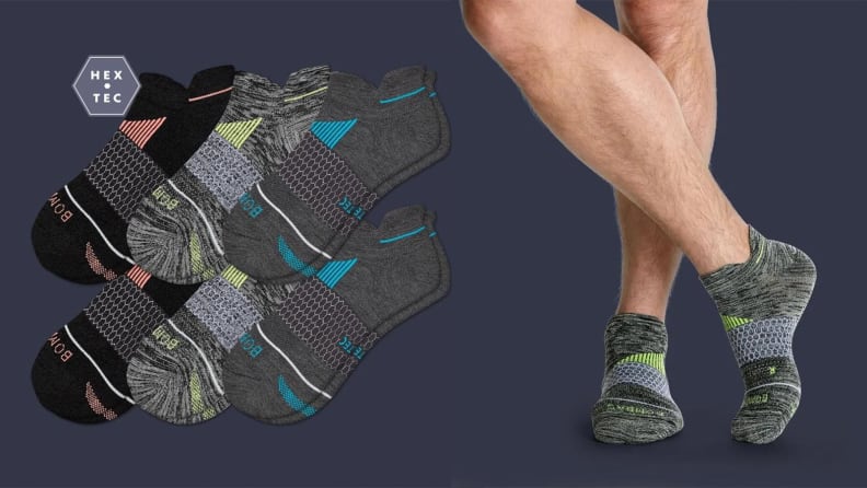 A photo of the Bombas Performance Socks.