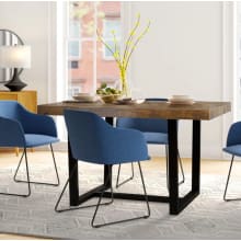 Product image of Union Rustic Amarapal Solid Wood Dining Table