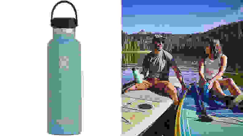 An image of a Hydro Flask water bottle.