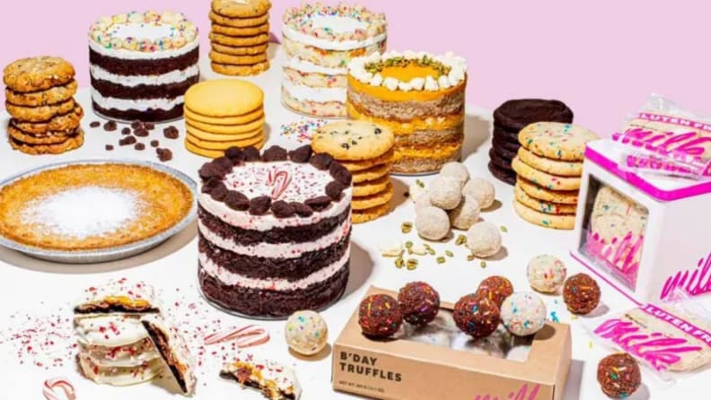 An array of baked goods