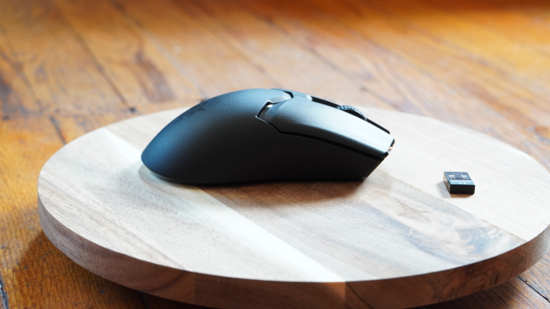 Razer Viper V2 Pro mouse on wooden