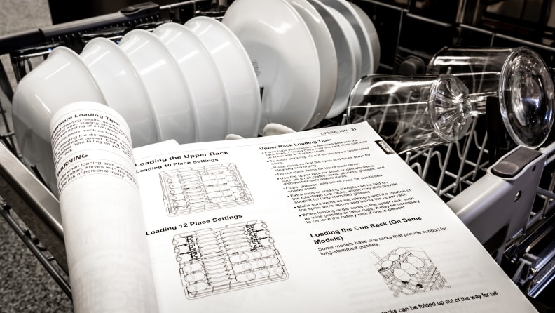 Find your dishwasher's user manual—and use it