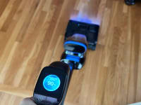 The Tineco Floor One S9 Artist Steam steam mops a hardwood floor