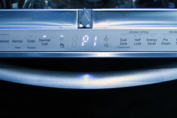 LG LDT8798ST top-mounted touch controls