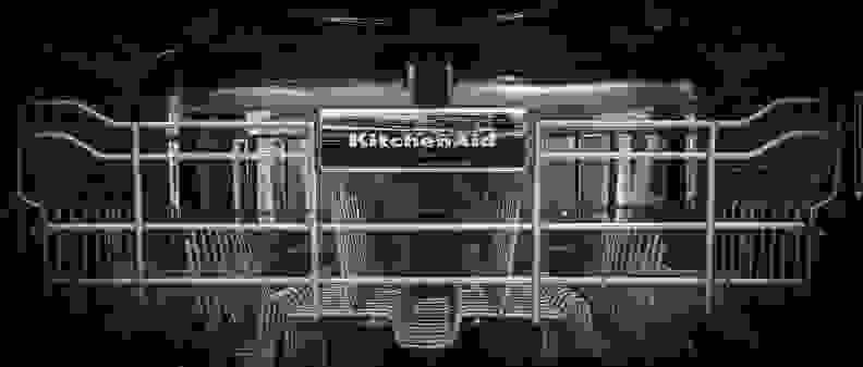 The interior of the KitchenAid Architect Series II KDTM354DSS.