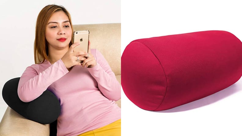 Cushie Microbead Roll Pillow