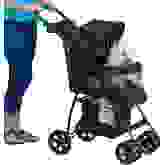 Product image of Pet Gear No-Zip Happy Trails Lite Pet Stroller