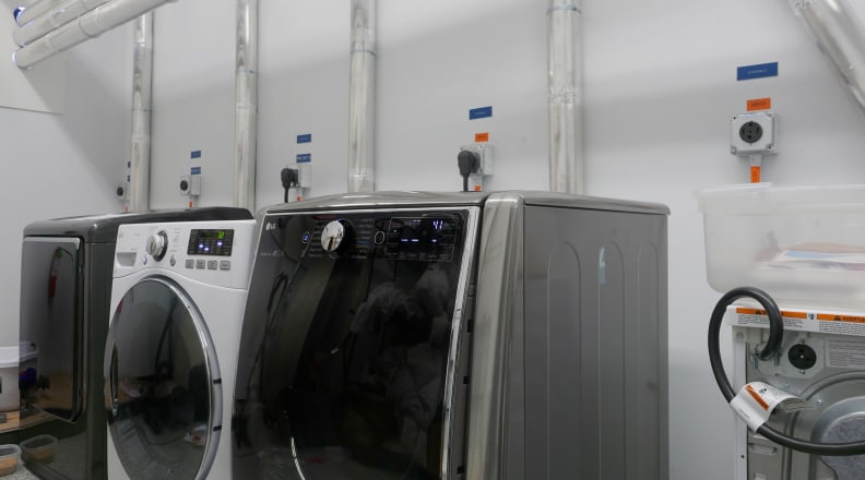 flow sense test lg dryer