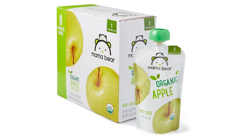 Amazon's baby food pouches are competitively priced and come in a variety of flavors.