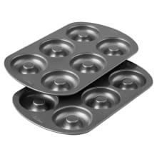Product image of Wilton Non-Stick 6-Cavity Donut Baking Pans