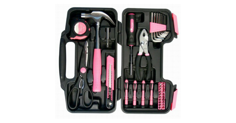 Pink tool kit