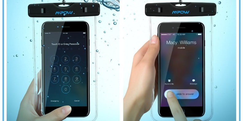 MPow Underwater Smartphone Pouch