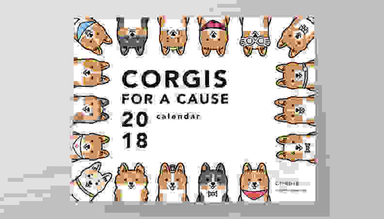 Corgis for a Cause calendar