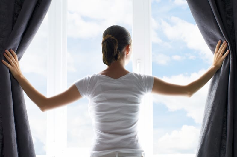 Open your windows and let spring breezes in