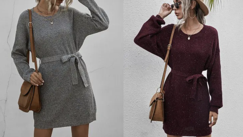 Zaful sweater dress