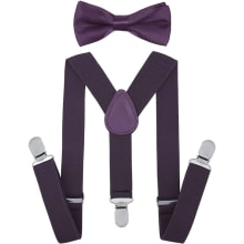 Product image of Awaytr Kids Suspenders Bowtie Set