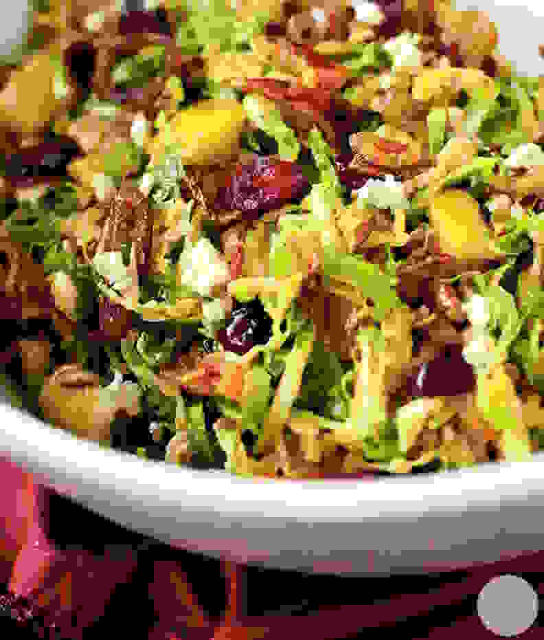 Fall Shredded Brussels Sprouts Salad