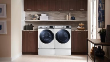 The Samsung DV42H5200EW electric dryer