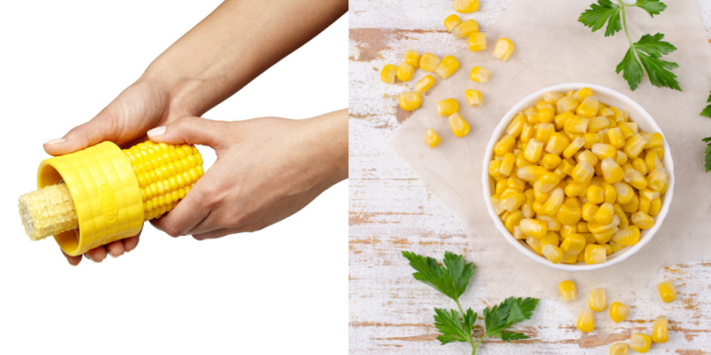 Chef'n Corn Stripper brings all the freshness needed for your salsa