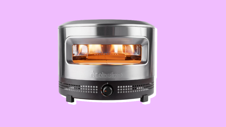 Solo Stove Pi Prime pizza oven, perfect for a cozy fall afternoon.