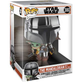 Product image of Pop! Chrome Mandalorian with the Child