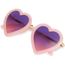 Product image of Mibasies Kids Heart Shaped Sunglasses