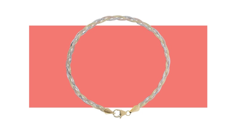 thin gold bracelet