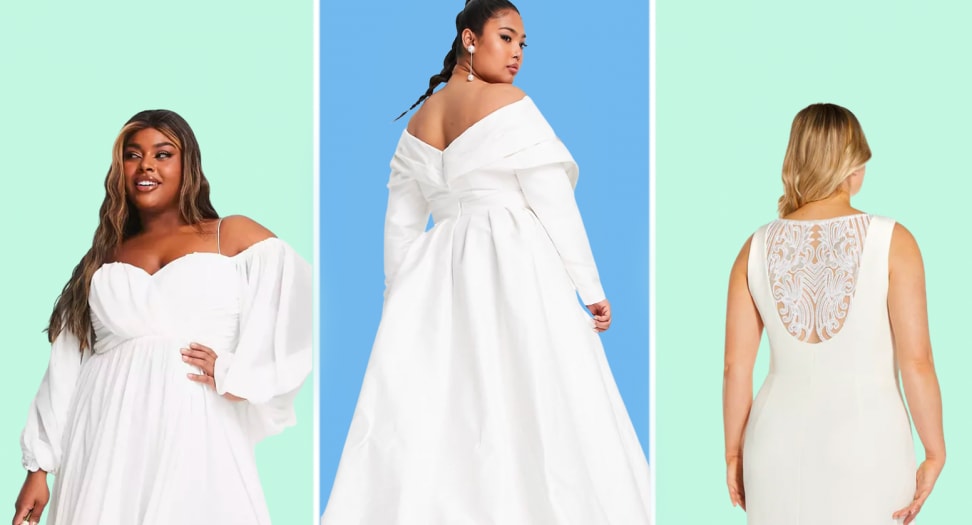 9 places plus-size wedding dress