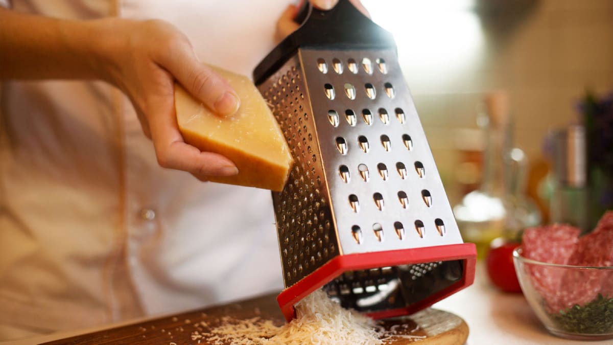 You're probably grating your cheese wrong.