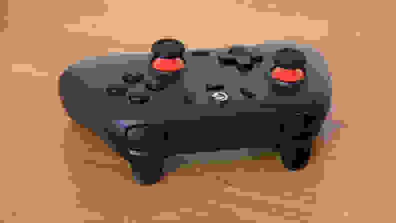 The Gamesir Nova Lite, a dark teal PC controller