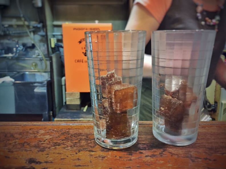 Iced Coffee Cubes