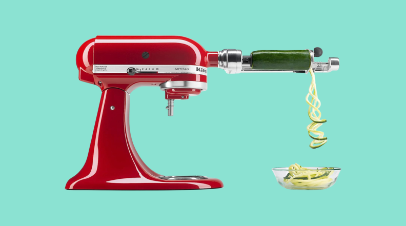 Spiralizer attachment