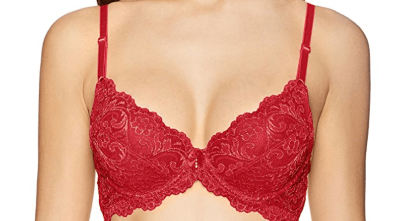 Why you should wear a RED bra under your white shirt and drop the nude -  OK! Magazine
